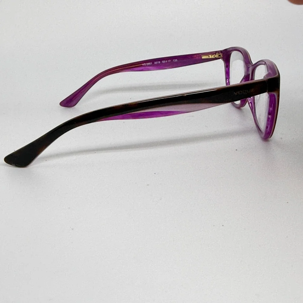 Vogue VO 2961 2019 Tortoise Purple Cat Eye Eyeglasses Frames 53-17-135‎ 21542